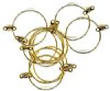 5 Pairs of 25mm Gol...